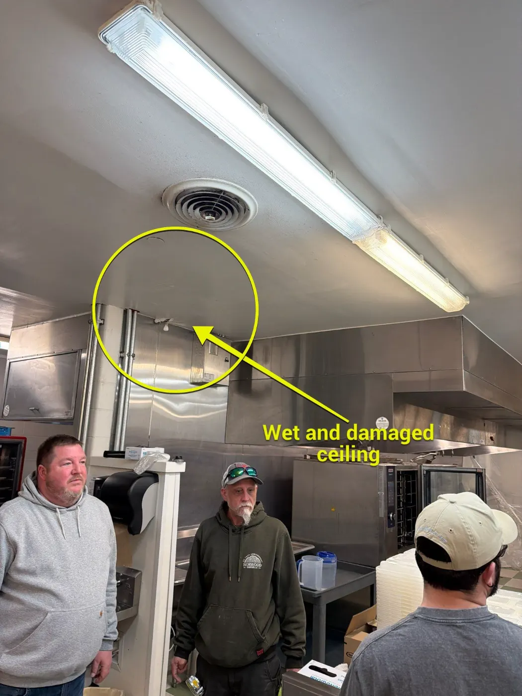 Documented commercial restoration in Meridian-Kessler, IN